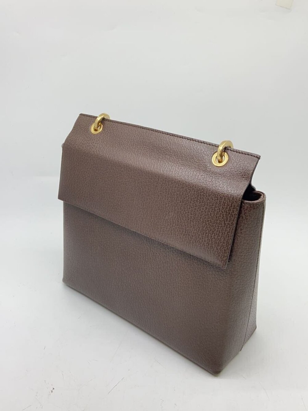 Gucci brown leather bamboo handbag iconic Brown